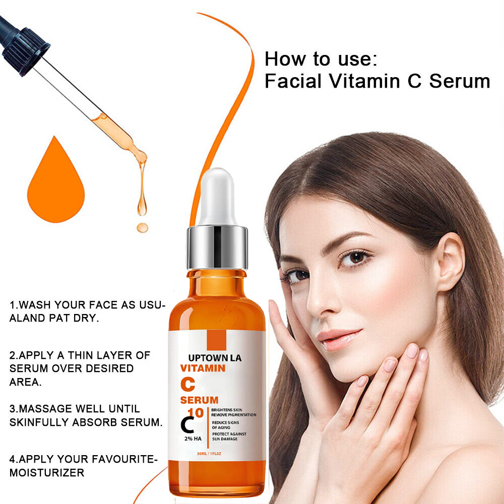 Uptown LA Vitamin C Serum for Face & Eye Area