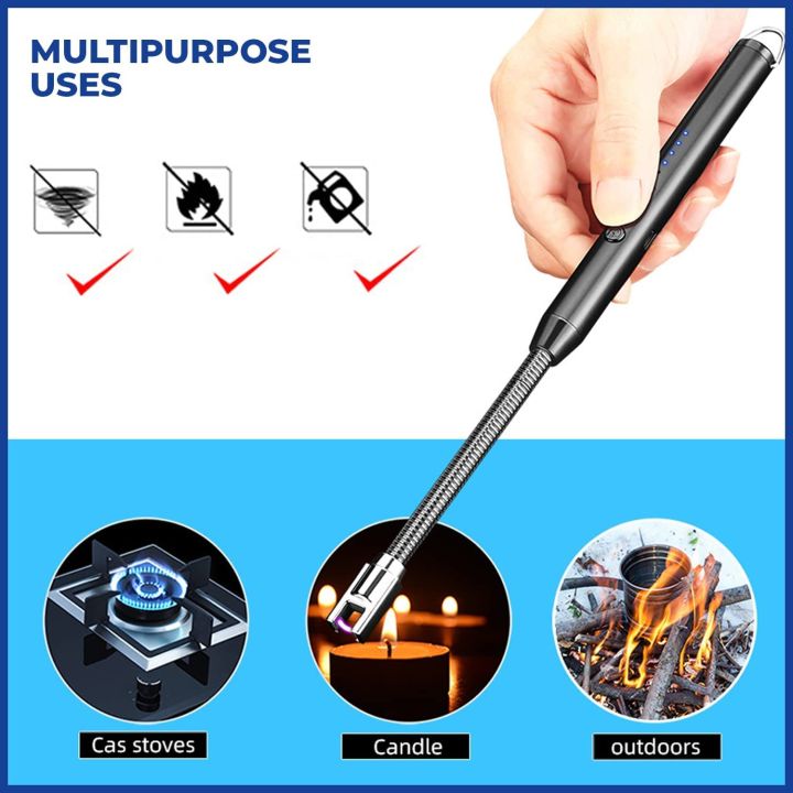 360° USB Rechargeable Electronic Kitchen Lighter