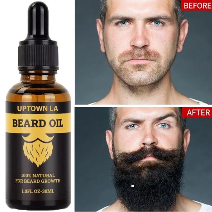 Uptown LA Beard Growth Oil for Men – 30ml