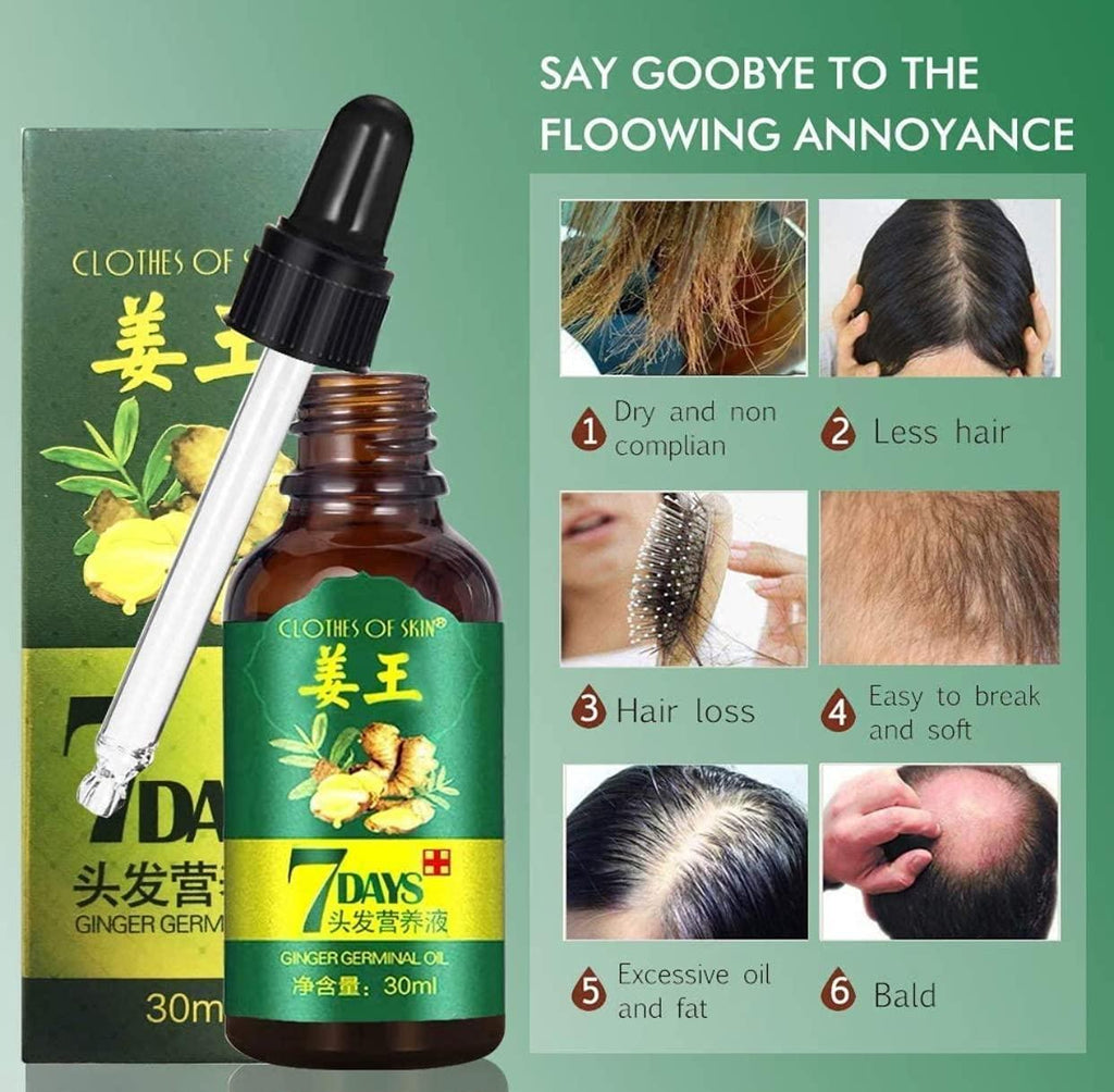 7 Days Hair Growth Serum – Germinal Hair Oil 30ml