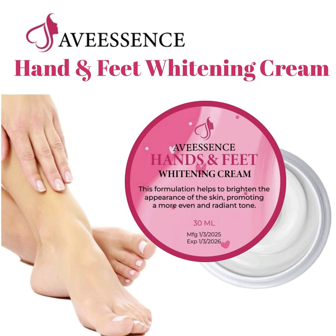 Uptown LA Hand & Feet Whitening Cream – 30ml