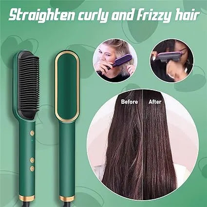 Professional Hair Straightener Brush for Women