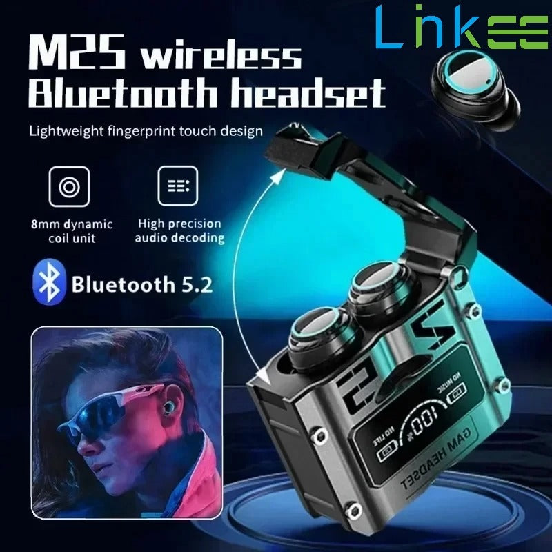 M25 TWS Wireless Earbuds with Power Bank