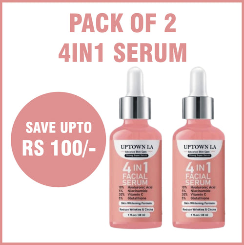 Brightening & Anti-Aging 4-in-1 Face Serum for All Skin Types